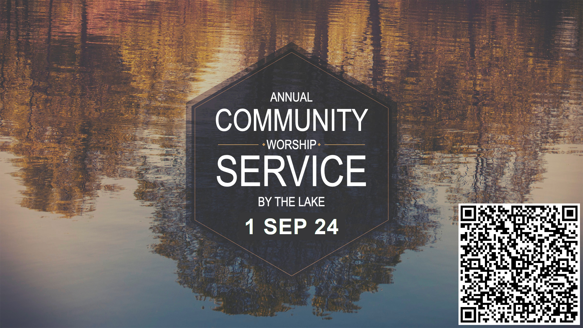 Community Worship Service Community Worship Service